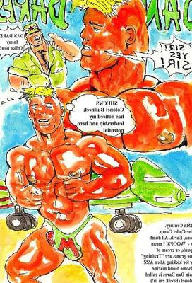 Manflesh Adult Gay SCI FI Domination Comics