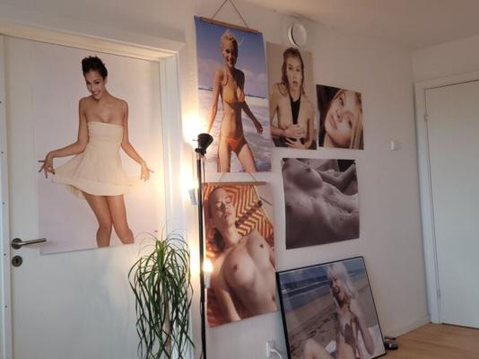 My IRL photo gallery of beautiful (used) girls display as art