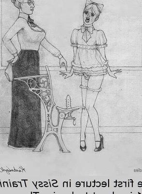 submissive sissy art