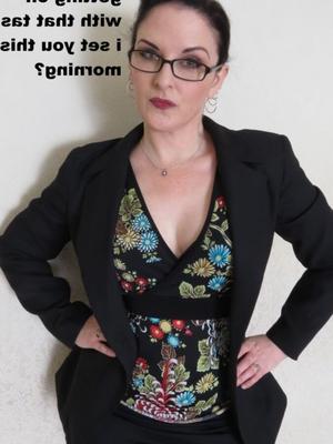 Femdom Caption Story - Your Dominatrix Boss