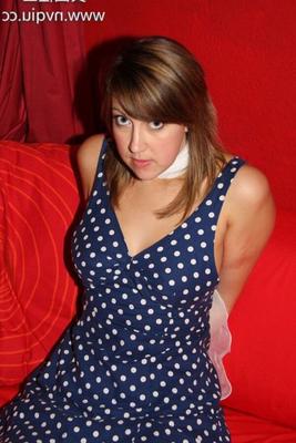 Ali - Polka dot dress bound