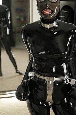 Latex + bondage