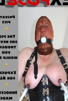 Vollmodische Nylonschlampe - NylonSlave - Expose