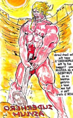 Manflesh Adult Gay Thor Domination Comic-Bücher