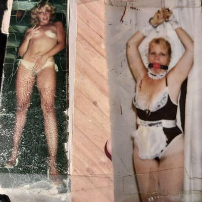 Rubia en bondage vs morena en bondage