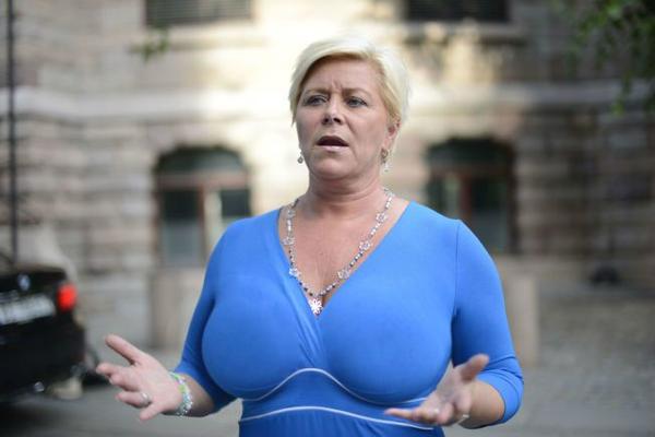 Siv Jensen fait semblant