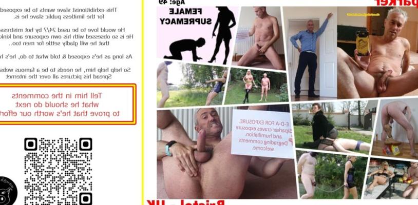 Simon Parker – exhibitionistischer Sklave aus Großbritannien