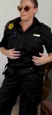 female police officer Annie made to undress and kneel