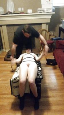 Friend dominating my wife.