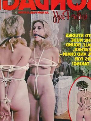 Bondage Magazine Covers/ Bondage in the Buff