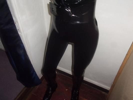 Nouveaux leggings en latex