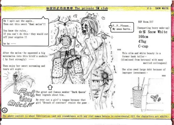 La salope, la torture, le fouet du Private SM Club III