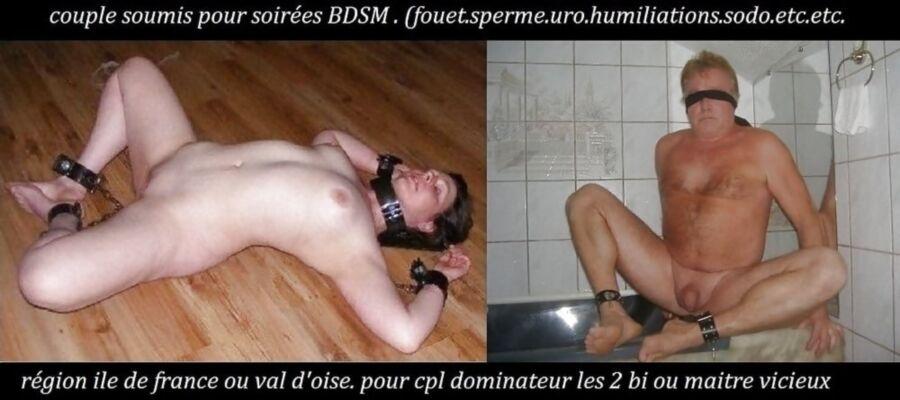 Rejane pour soirees bdsm avec sa lope de mari