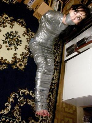 Duct tape mummification