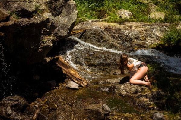 Waterfall Bondage