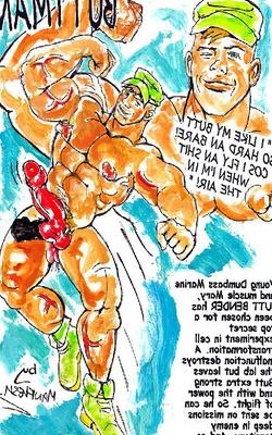 Manflesh Adulte Gay Domination militaire Bandes dessinées