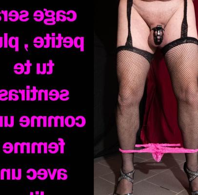 Femdom sissy castidad francés vol 31