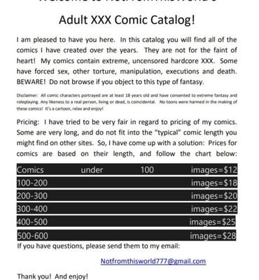 Comic Catalog