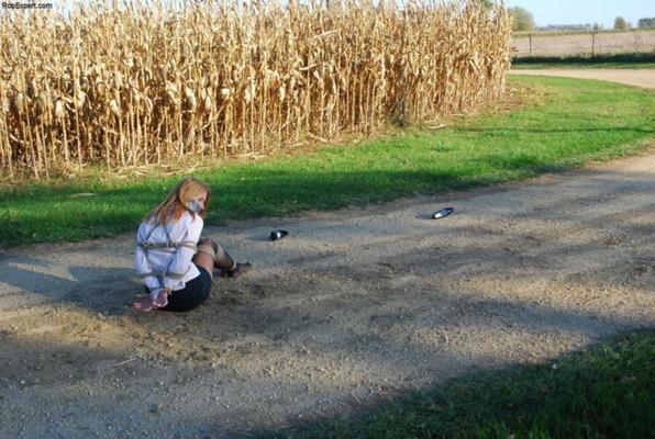 waiting by the road