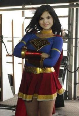 Selena  Gomez as SUPERHEROINE SuperWoman