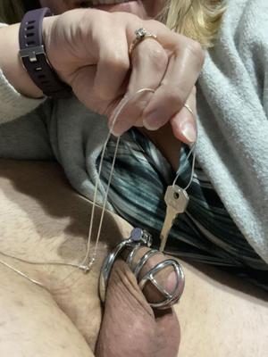 Chastity is the best when enjoying it with a keyholder