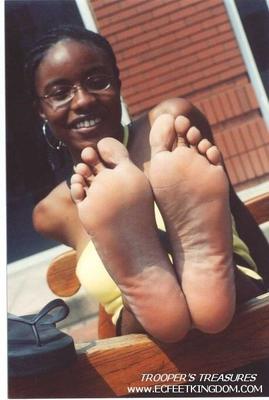 Worship Black Feet you white bitch