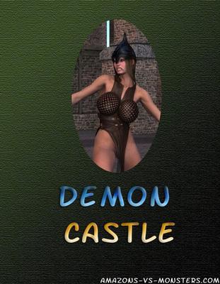 Amazones y Monstruo - Castillo Demonio