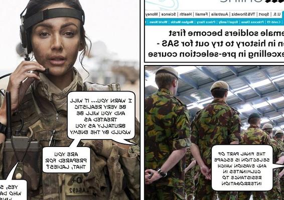 female soldiers abused