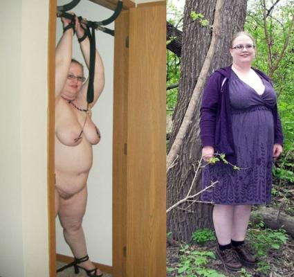 Bbw Val closet bdsm