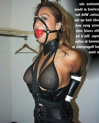 Fetish Captions : BDSM girls in bondage