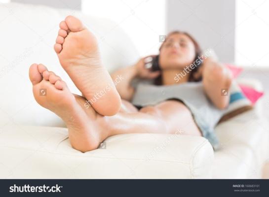 Relaxing/Bossy feet pov