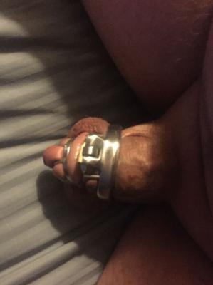 Locked in chastity by my ex wife