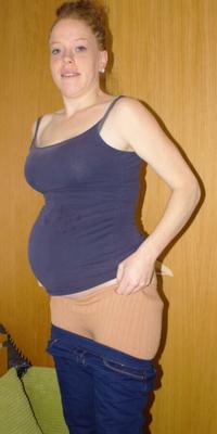 Femme enceinte de Cardiff, Pays de Galles