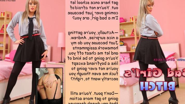 Captions: Chastity Quick Takes : Bad Girl&#;s Bitch