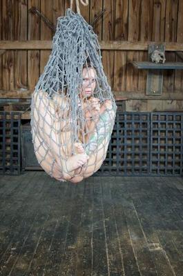 Caught in a net