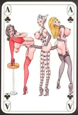 Cartes à jouer femdom