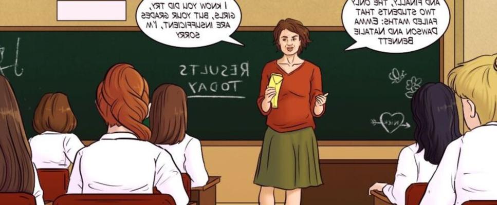 Nouvelle fille à l'école