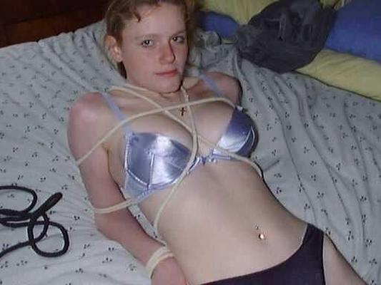 Sexy little bondage pixie