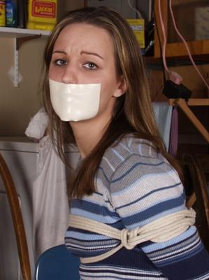 Dani - Microfoam tape gagged