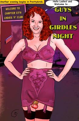 Guys in Girdles Night : dessins originaux de Greggan