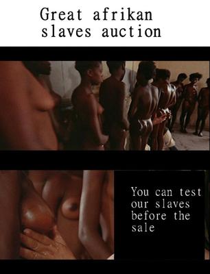 BDSM great afrikan slaves auction.